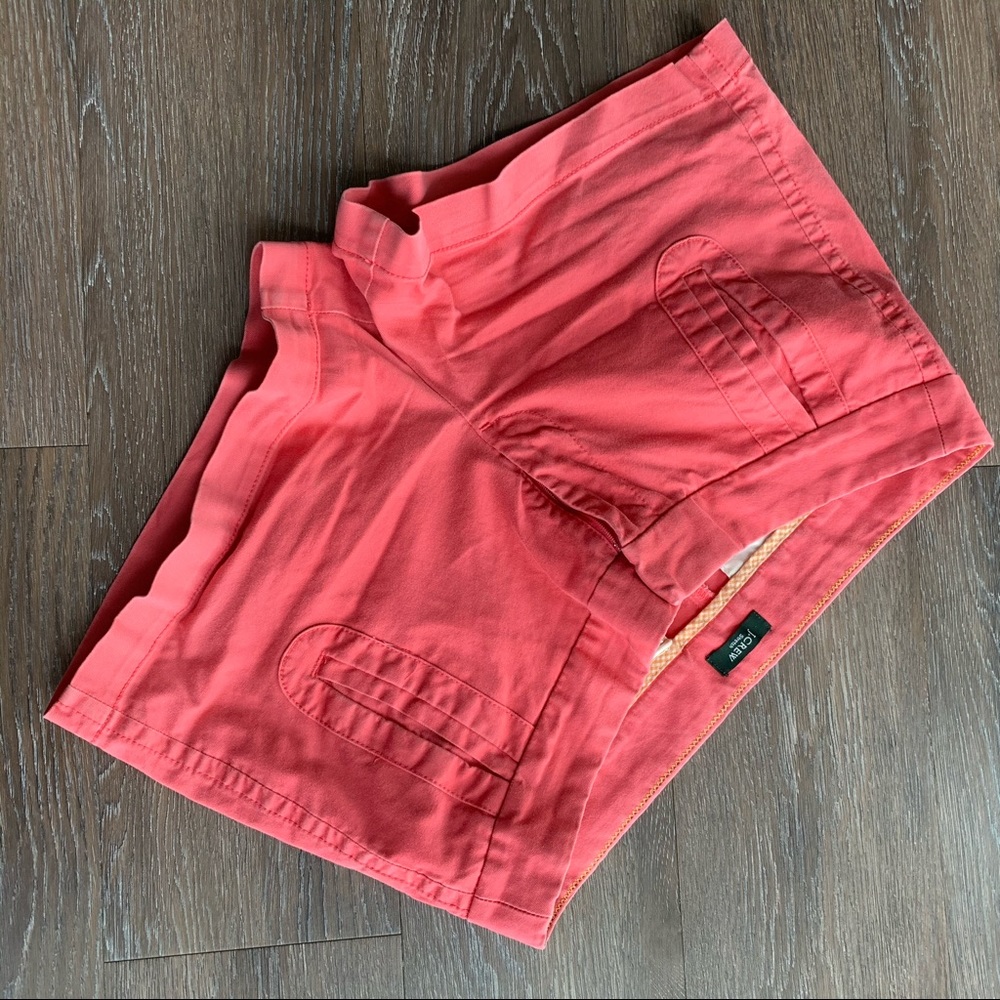Salmon Pink J Crew Shorts